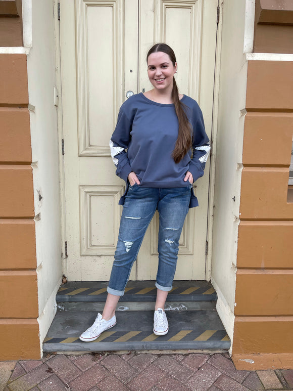 Starry Jumper/Denim