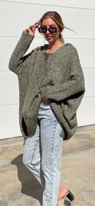 Calla Hooded Knit/Khakki