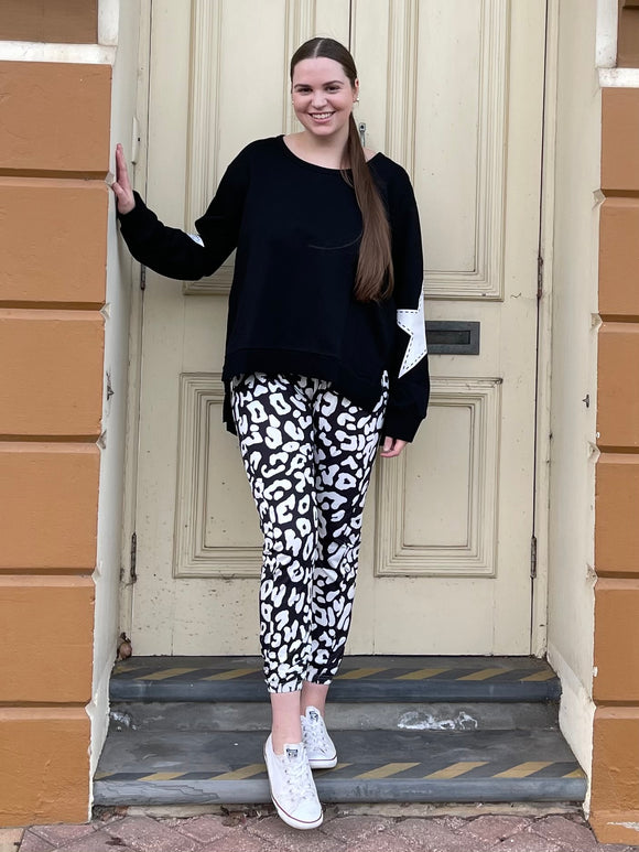 Starry Jumper/Black